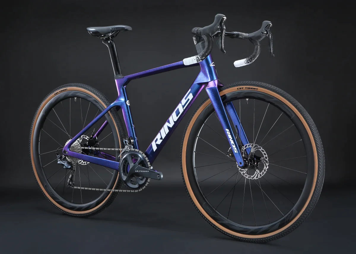 RINOS Gravelcykler Carbon Sandman5.0 Shimano R8000 Ultegra