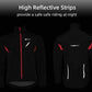 ROCKBROS YPW021 Vinterjacka Cykeljacka herr Vattentät Windbreaker M-4XL